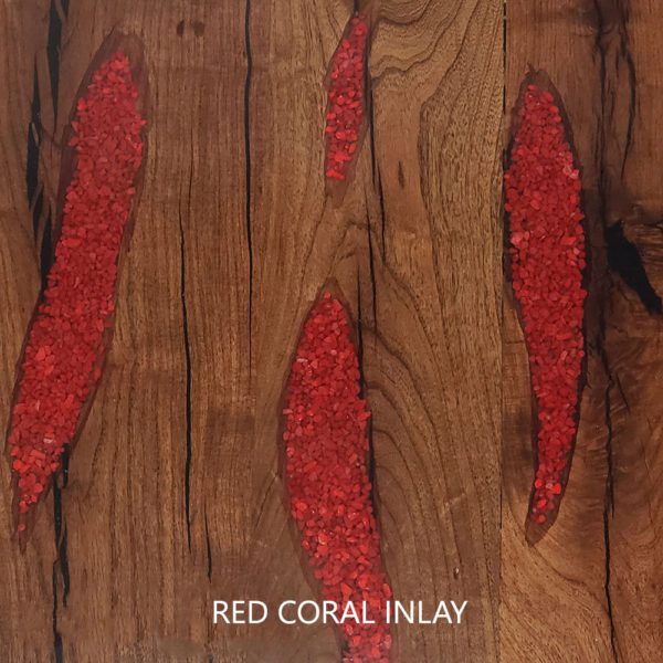 Red Coral Inlay