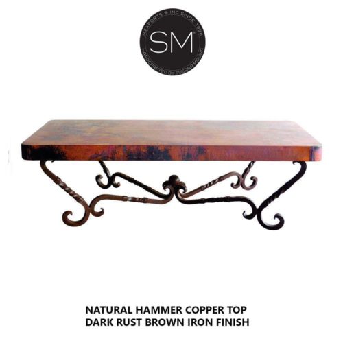 Top Seller   Copper Rectangular Coffee Table - 1211AA