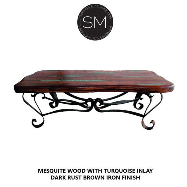 Where Ranch luxury meets Timeles Furniture -Mesquite Rectangular Coffee Table-1229AA