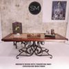 Mesquite Wood - Rectangular Dining Table-1246R