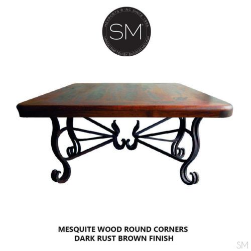 Modern Rustic Kiln Dried Mesquite | Coffee Table - 1242A