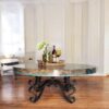 Contemporary Coffee Table Round