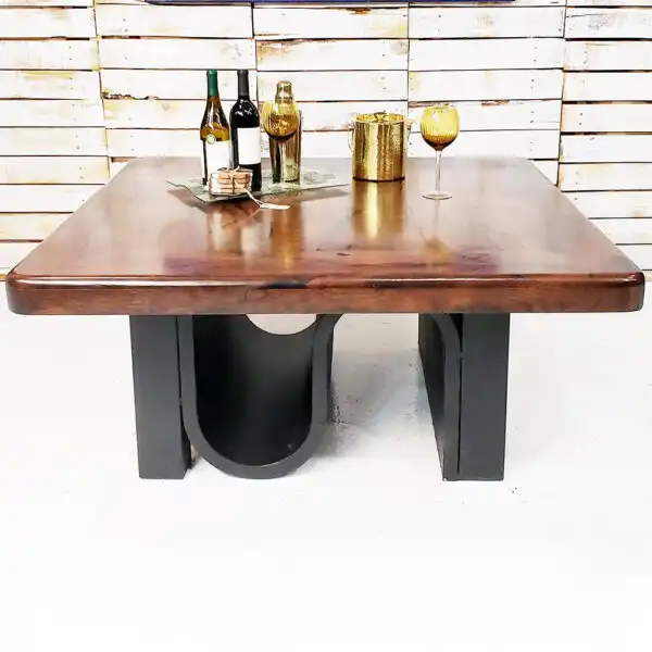 SOLID Mesquite Wood Square Table