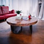 Contemporary Style Round Coffee Table