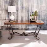 Luxury Rectangular Console Table