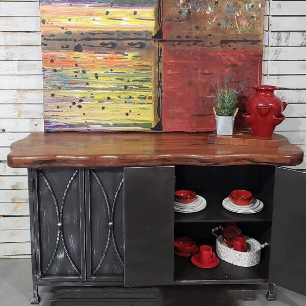 Metal Buffet Cabinet