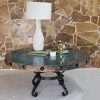 Rustic Round Coffee Table