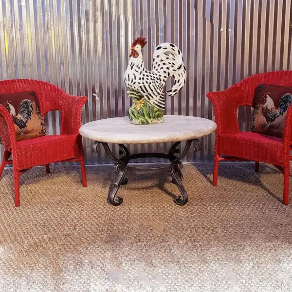 Exotic Round Coffee Table
