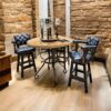 Elegant Outdoor Round Bar Table