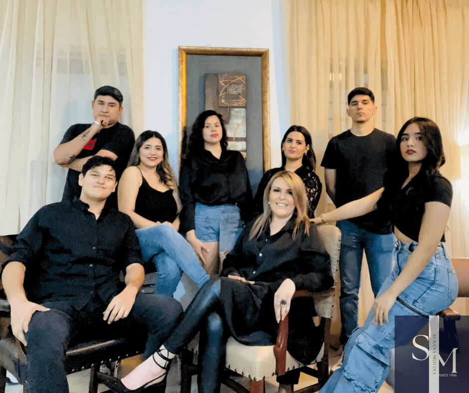 Susana Molina and all teams members
